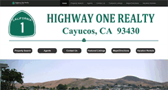 Desktop Screenshot of highwayonerealty.com